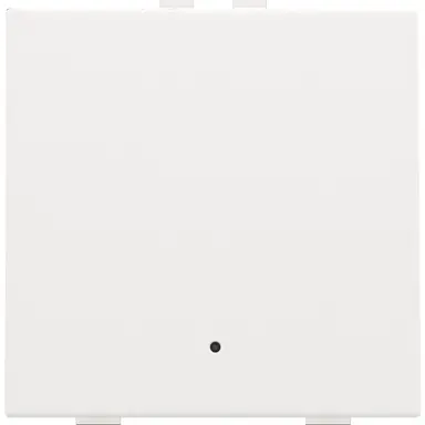 Niko 154-52201 drukknop 1-voudig met LED en comfortsensoren voor Niko Home Control white coated