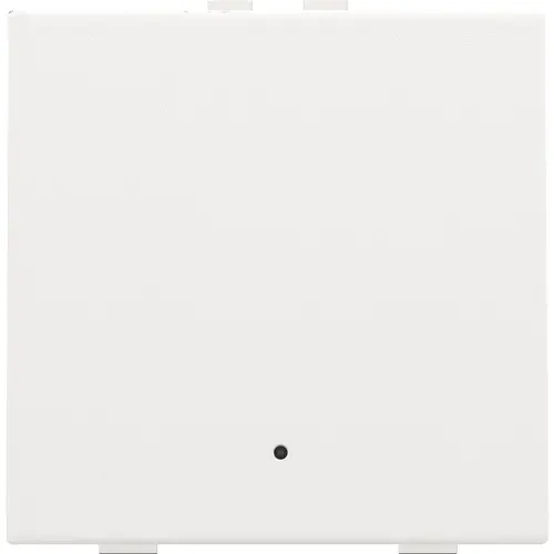 Niko 154-52201 drukknop 1-voudig met LED en comfortsensoren voor Niko Home Control white coated