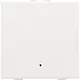 Niko 154-52201 drukknop 1-voudig met LED en comfortsensoren Niko Home Control white coated
