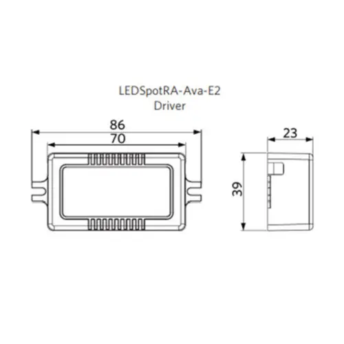 Opple 541003207100 LED-inbouwspot 5W 385lm 2700K IP44 dimbaar wit