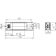 Vossloh VSLN3080 Voorschakelapparaaat 1x30w 1x15w conventioneel