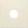 Niko 100-69102 centraalplaat coax cream