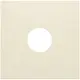 Niko 100-69102 centraalplaat coax cream