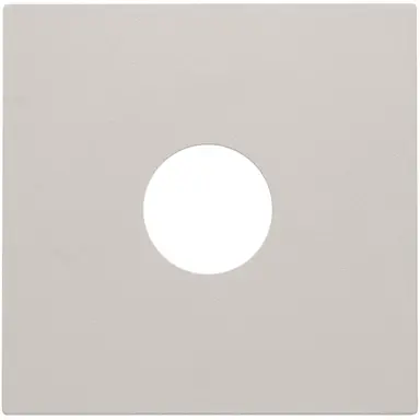 Niko 102-69102 centraalplaat coax light grey