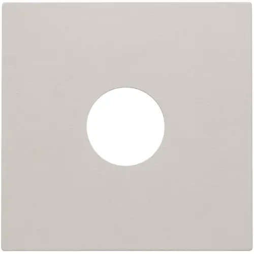 Niko 102-69102 centraalplaat coax light grey