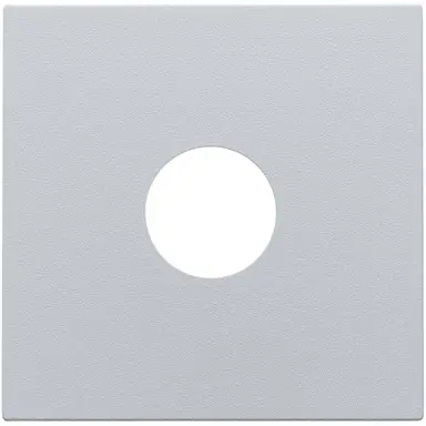 Niko 121-69102 centraalplaat coax sterling coated