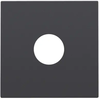 Niko 122-69102 centraalplaat coax anthracite coated