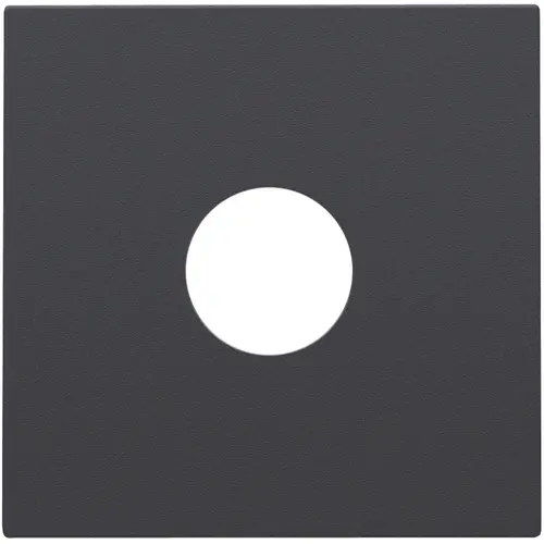 Niko 122-69102 centraalplaat coax anthracite coated