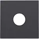 Niko 122-69102 centraalplaat coax anthracite coated