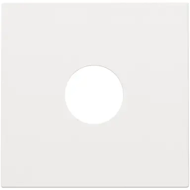Niko 154-69102 centraalplaat coax white coated