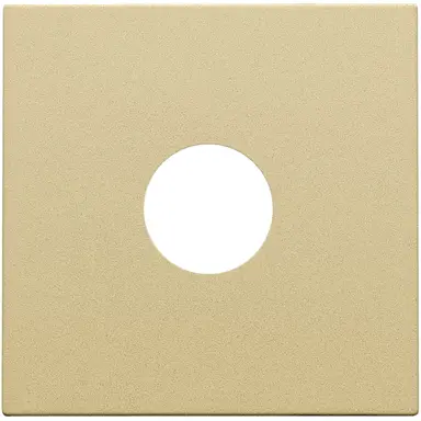 Niko 221-69102 centraalplaat coax gold coated