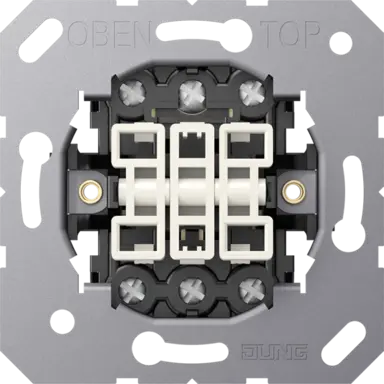 JUNG 5306 EU 3-voudige wisselschakelaar