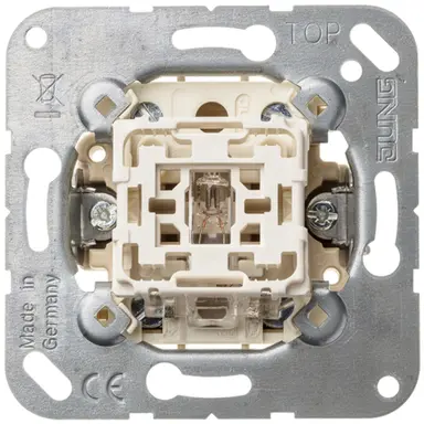JUNG 502-20 KOU 2-polige schakelaar controleverlichting 20A met klauwbevestiging