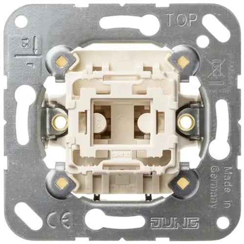 JUNG 531 EU impulsdrukker 1-polig maakcontact