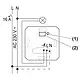 JUNG 1710 DE tastdimmer standaard LED 3-60 Watt