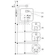 JUNG 1711 DE tastdimmer universeel LED 3-100 Watt