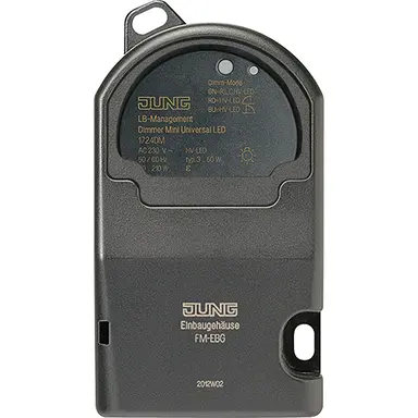 JUNG 1724 DEB universele LED-dimmer inbouw in verlaagd plafond 3-100 Watt