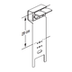 Niko 761-36855 Hydro tuinpaal essential met wandcontactdoos 2-voudig randaarde zwart IP55