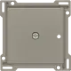 Niko 123-77001 afwerkingsset voor 1-kanaals inbouw RF-ontvanger bronze coated