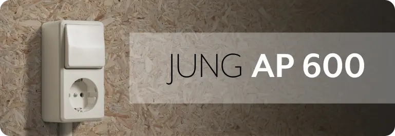 JUNG AP 600 opbouw schakelmateriaal