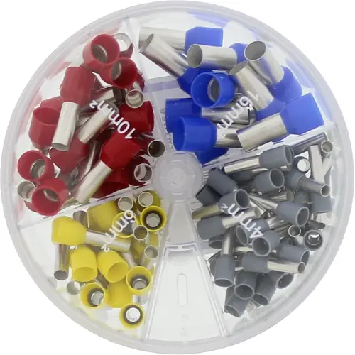 Klemko ATKR-GPH4-16DIN 910202 assortimentsdoos geïsoleerde adereindhulzen 4-16mm²