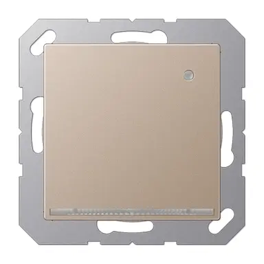 JUNG A 1539-O CH LNW LED-orientatieverlichting met geïntegreerde lichtsensor A-range champagne