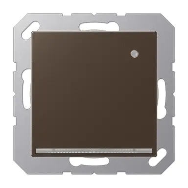 JUNG A 1539-O MO LNW LED-orientatieverlichting met geïntegreerde lichtsensor A-range mokka