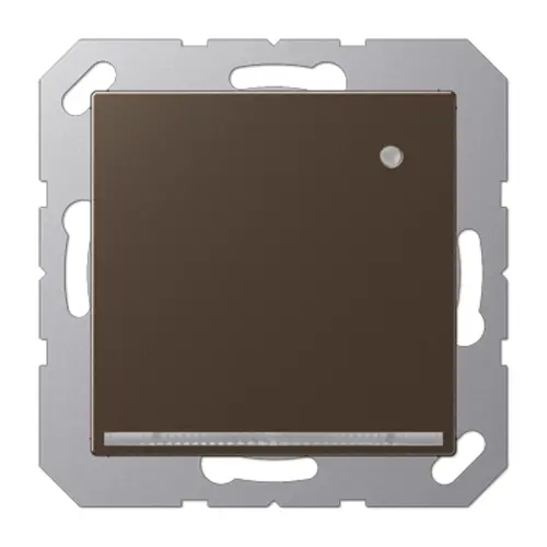 JUNG A 1539-O MO LNW LED-orientatieverlichting met geïntegreerde lichtsensor A-range mokka