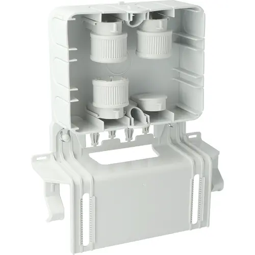 Attema AT2251 kabeldoos zonder deksel met gezette montageplaat voor kabelgoot 120 x 95 x 45 mm IP40