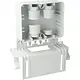 Attema AT2251 kabeldoos zonder deksel met gezette montageplaat voor kabelgoot 120 x 95 x 45 mm IP40