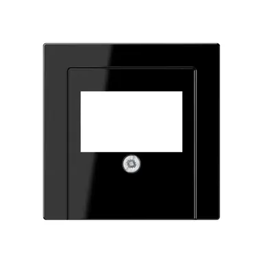 JUNG A 569 PLT SW centraalplaat multimedia A-range zwart glans