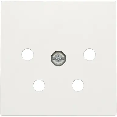 Niko 101-69010 centraalplaat telefoon 4-polig white