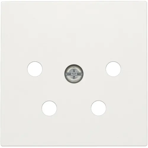 Niko 101-69010 centraalplaat telefoon 4-polig white