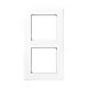 JUNG A 5582 BF WW afdekraam 2-voudig A550 alpine wit