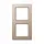 JUNG A 5582 BF CH afdekraam 2-voudig A550 champagne