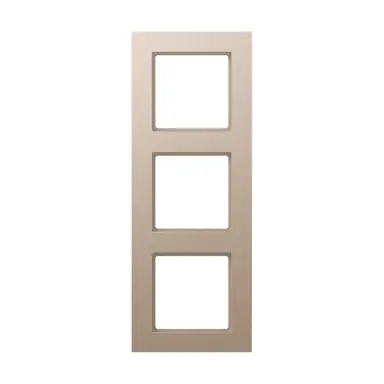 JUNG A 5583 BF CH afdekraam 3-voudig A550 champagne