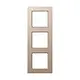 JUNG A 5583 BF CH afdekraam 3-voudig A550 champagne