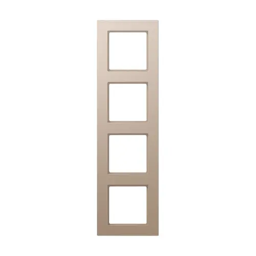JUNG A 5584 BF CH afdekraam 4-voudig A550 champagne