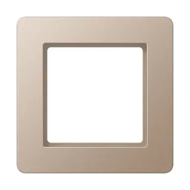 JUNG AF 581 BF CH afdekraam 1-voudig A Flow champagne