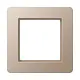 JUNG AF 581 BF CH afdekraam 1-voudig A Flow champagne