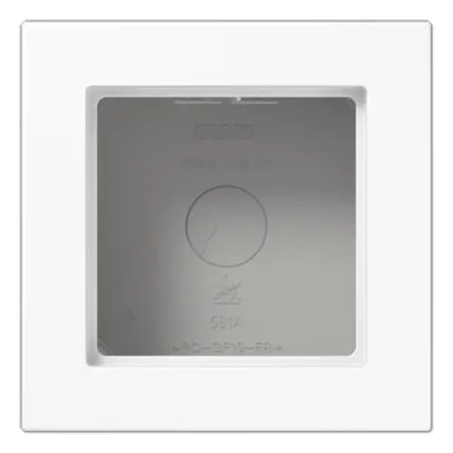 JUNG A 5581 BF A WW opbouwbak 1-voudig A550 alpine wit