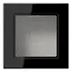 JUNG A 5581 BF A SW opbouwbak 1-voudig A550 zwart