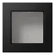 JUNG A 5581 BF A SWM opbouwbak 1-voudig A550 grafietzwart mat