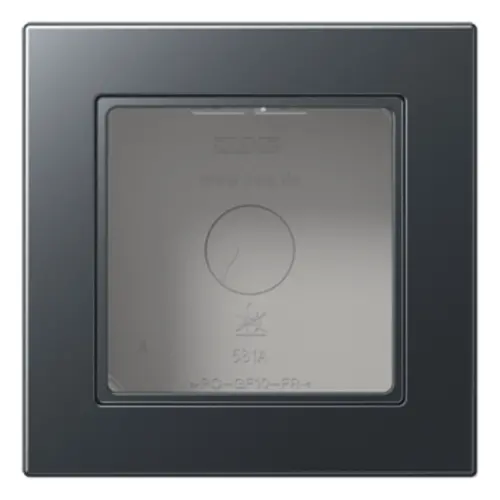 JUNG A 5581 BF A ANM opbouwbak 1-voudig A550 antraciet mat