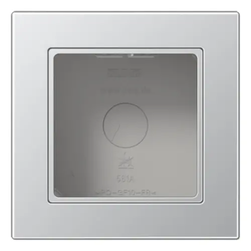 JUNG A 5581 BF A AL opbouwbak 1-voudig A550 aluminium