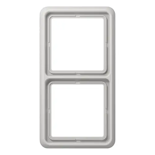JUNG CD 582 LG afdekraam 2-voudig CD500 lichtgrijs