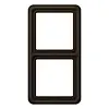JUNG CD 582 BR afdekraam 2-voudig CD500 bruin