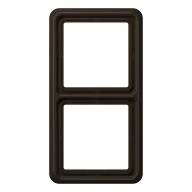 JUNG CD 582 BR afdekraam 2-voudig CD500 bruin