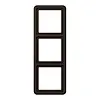 JUNG CD 583 BR afdekraam 3-voudig CD500 bruin