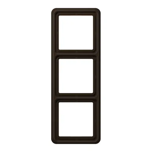JUNG CD 583 BR afdekraam 3-voudig CD500 bruin